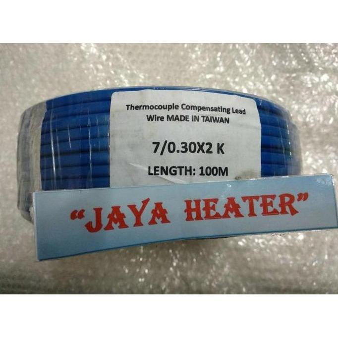 Auto- Kabel Thermocouple / Thermocouple Wire Type K (Bahan Pvc)