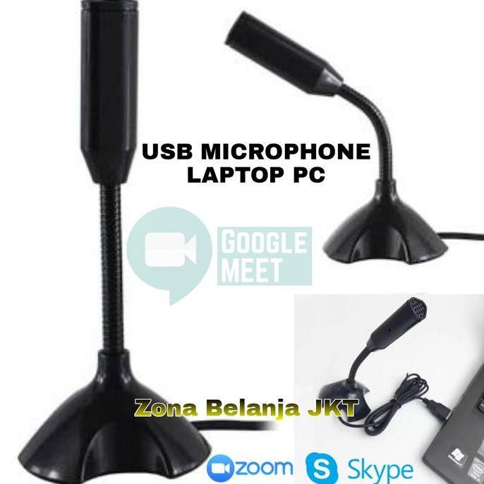 MICROPHONE - MIC CONDENSER USB DESKTOP KOMPUTER LAPTOP PC ZOOM