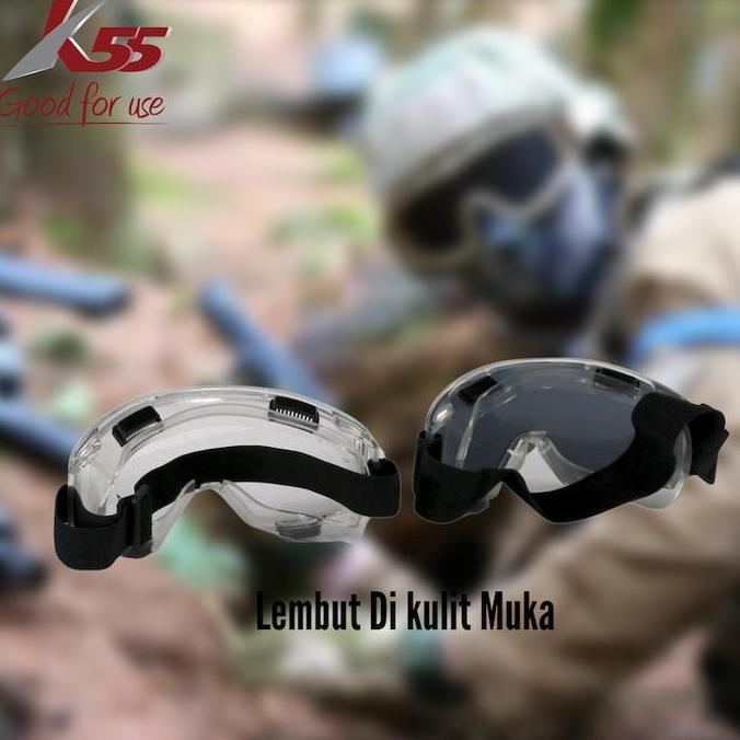 Acc- Kacamata Motor Cross Air Soft Gun