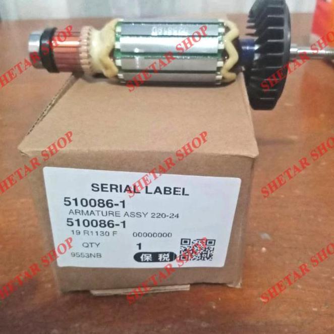 Armature Rotor Makita 9553B Angker Makita 9553 B Original