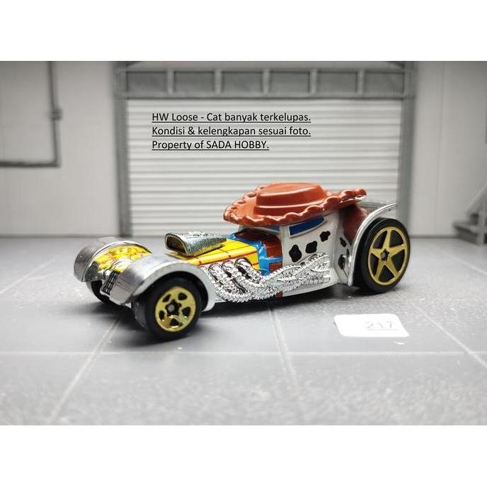 HOT WHEELS HOTWHEELS TOY STORY WHEELIN WOODY DISNEY PIXAR UNIT ONLY SHOBBY