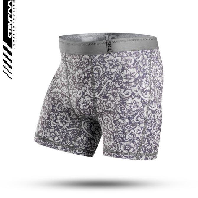 [CATORE] STAYCOOL SUPPLECOOL FLORISTY BOXER BRIEFS CELANA DALAM