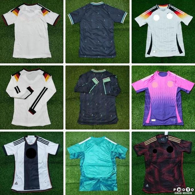 YUKAAME PLAYER ISSUE JERMAN HOME AWAY GK JERSEY BAJU BOLA 2022 2024 2026 IMPORT JUMBO XXL 2XL