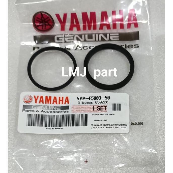 Promo SEAL SIL CALIPE KALIPER KIT NMAX N MAX AEROX 125 155 ORI 5YP-F5803-50 Diskon