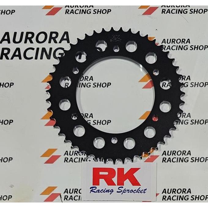 Gear Belakang Rk Black 428 Yamaha R15 V3 / R15 V4 / R15M / New Vixion R / Xsr 155 / Mt15 Baru