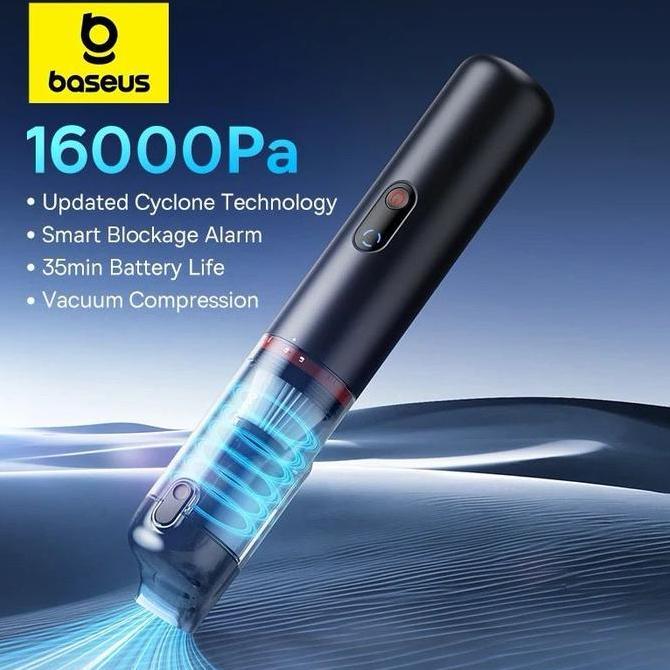 MAZITOV BASEUS A5 VACUUM CLEANER 16000Pa WIRELESS CAR VACUUM PORTBALE POWERFUL