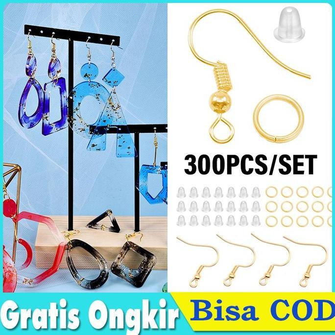 SANDGO Anting DIY Aksesoris Penutup Anting Earring Ring Hook Anting Gantung