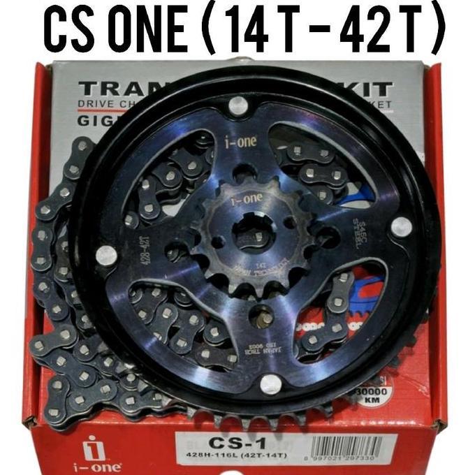 Gear Set Cs One/Paket Gear Set Cs One/Paket Gir Rante Cs One Motorcycle Sepeda Murah