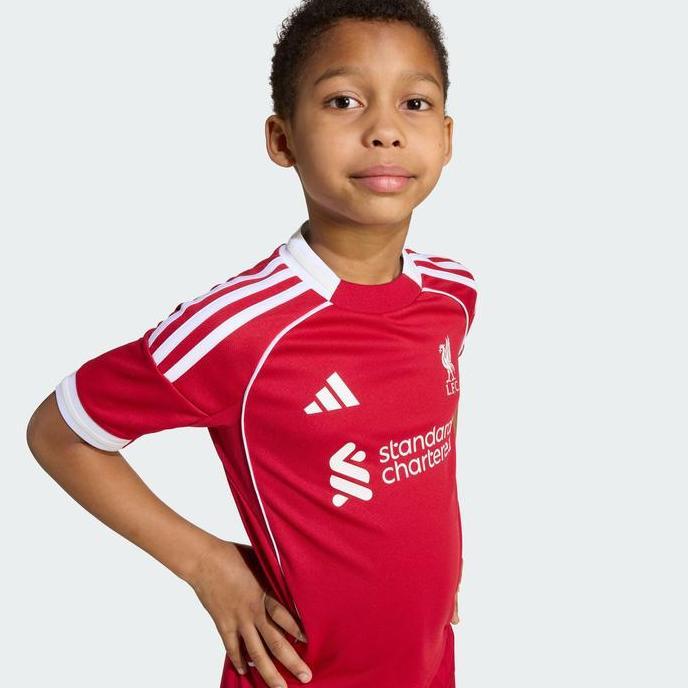 [Home] Liverpool FC adidas 25/26 Mini Kit Kids  - Official LFC One Set Original Anak .