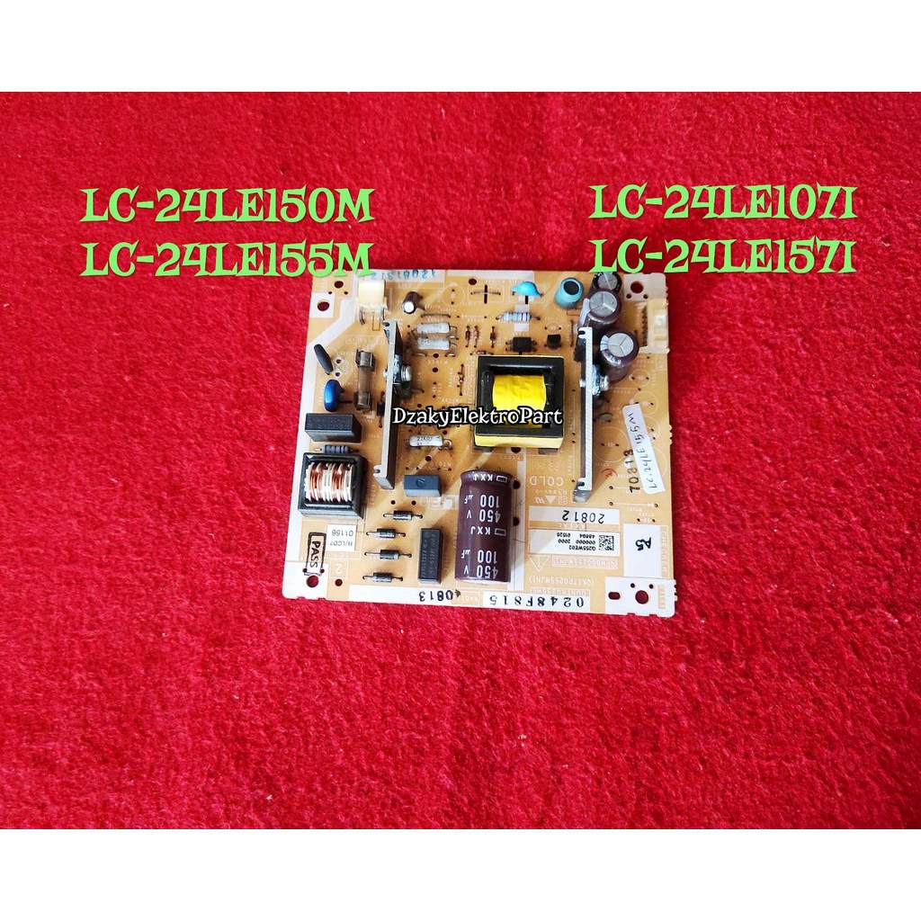Sharp LC-24LE155M - PSU regulator power supply 24LE155 / 24LE157I 24LE107I 24LE150M 24LE155M