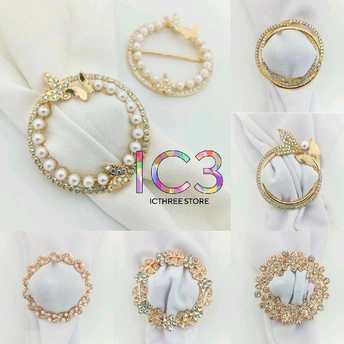 Bros ring | Ring jilbab | Gesper hijab | Gesper ring | Ring kerudung Muslim