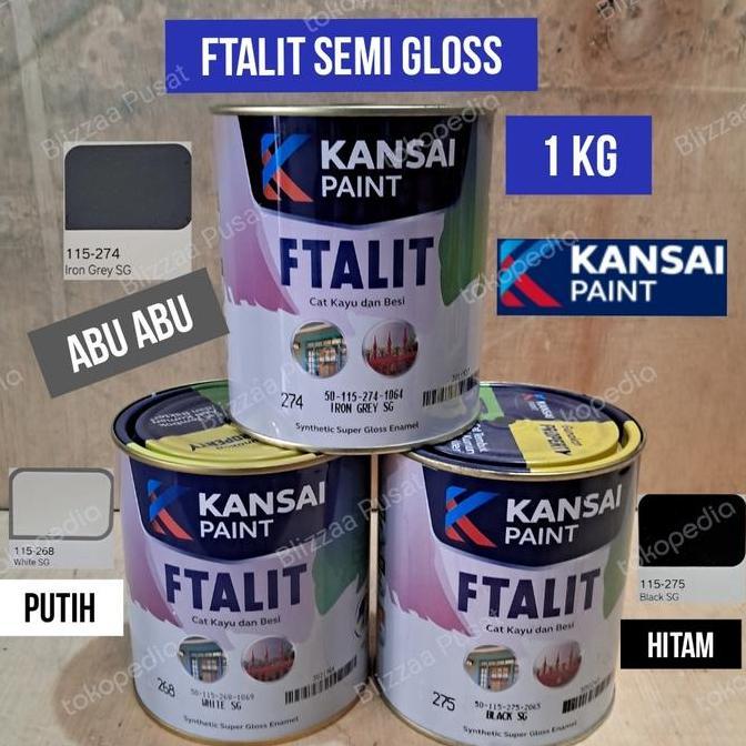 Rome- Ftalit Sg 1Kg Ftalit White Sg268 Ftalit Black Sg275 Ftalit Iron Grey Sg274 Ftalit Antique Grey