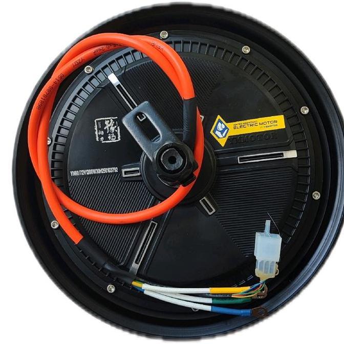 Bldc 10" 1000W Dan 1200W Tromol Dan Cakram, Yuma Motor,