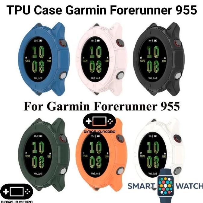 TPU Case Garmin Forerunner 955 silicone silicon casing protector garmin forerunner fr 955