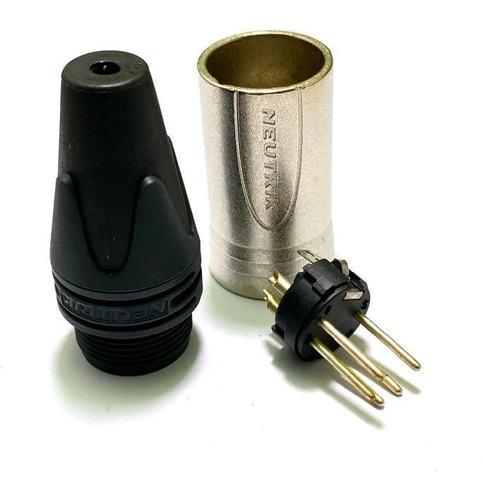 JACK XLR MALE NEUTRIK NC5MXX - JACK XLR COWOK 5 PIN NEUTRIK