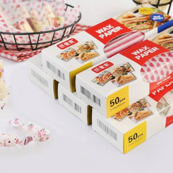 [KITCHU] Wax Paper / Kertas Anti Minyak / Burger Paper / Sandwich Paper