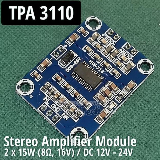 MODUL TPA3110 POWER AMPLIFIER 2X15W STEREO TPA 3110 CLASS D