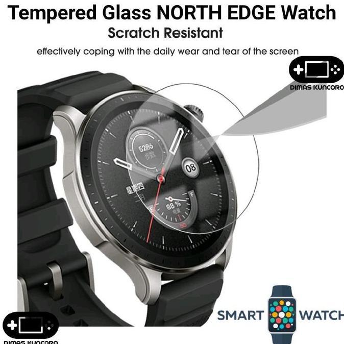 Tempered Glass NORTH EDGE Smartwatch anti gores antigores screen guard protector pelindung layar lcd