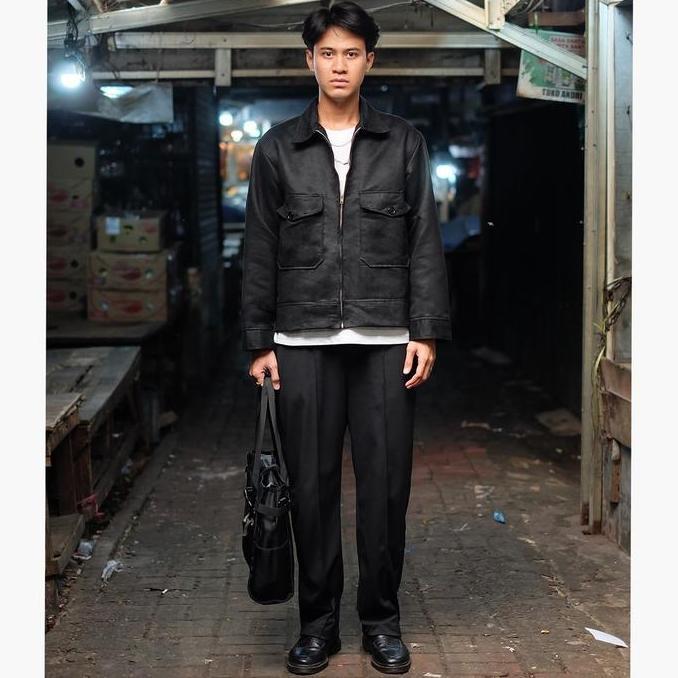 Cool- Vobia Work Jacket Obsidian - Black