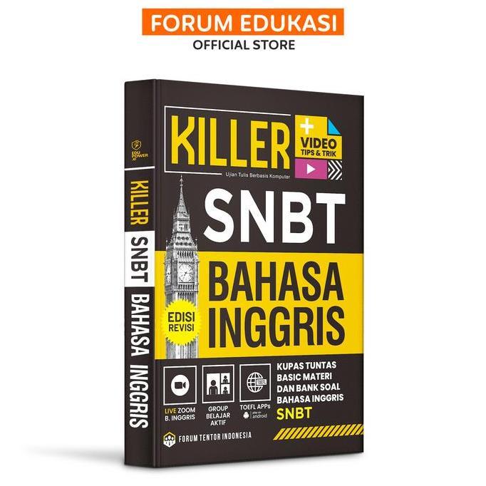BUKU SNBT BAHASA INGGRIS 2026: KILLER SNBT BAHASA INGGRIS 2026
