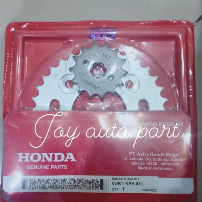 GEAR GIR SET KHARISMA 06401 KPH 881 HEMAT