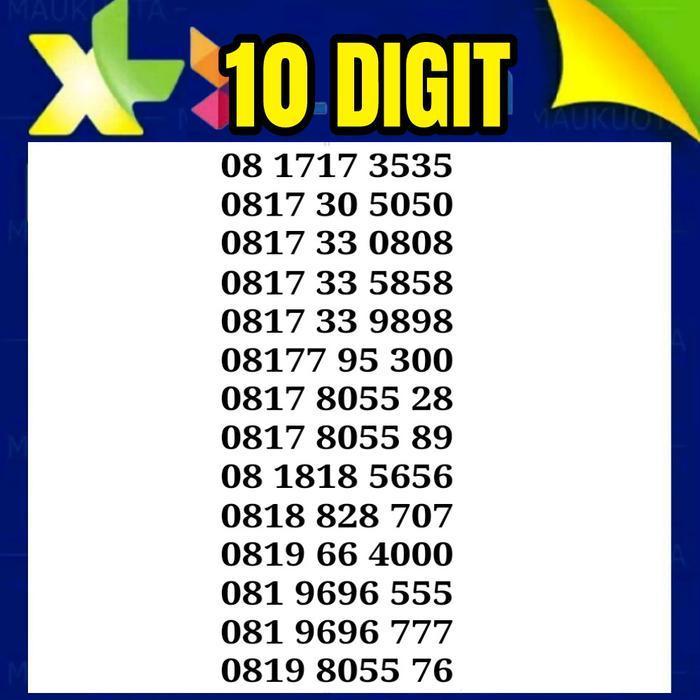 XL 10 DIGIT