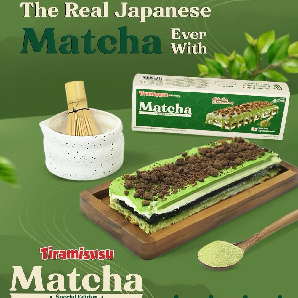 TIRAMISUSU MATCHA SPESIAL EDITION CHOCOMORY | JAKARTA | OFFICIAL | READY STOK | Terlaris