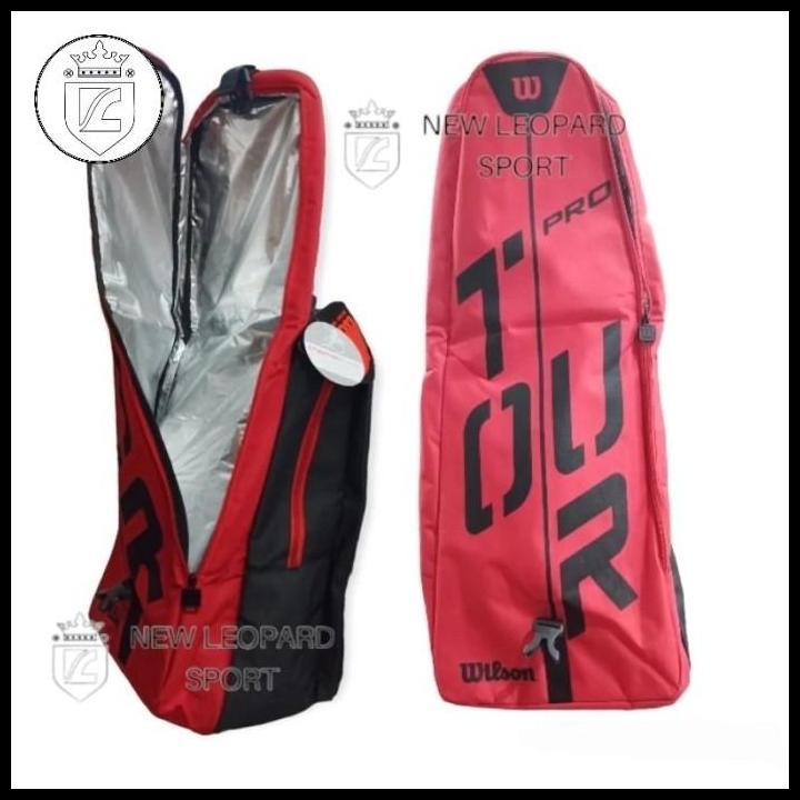 Terbaru Tas Tenis Wilson Pro Tour Thermoguard Wrz 857800 Backpack Wilson