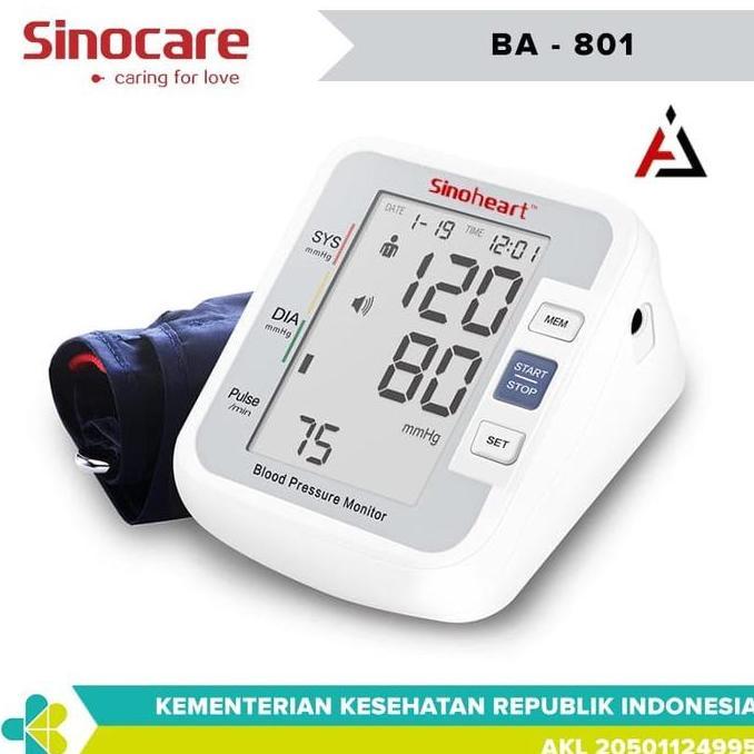 Tensimeter Digital Sinocare BA-801 / Tensi Digital Sinocare
