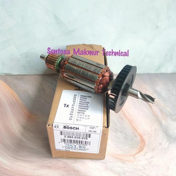 BOSCH GST 80 PB Armature Angker Jigsaw GST 80 PBE / GST80PB / GST80PBE
