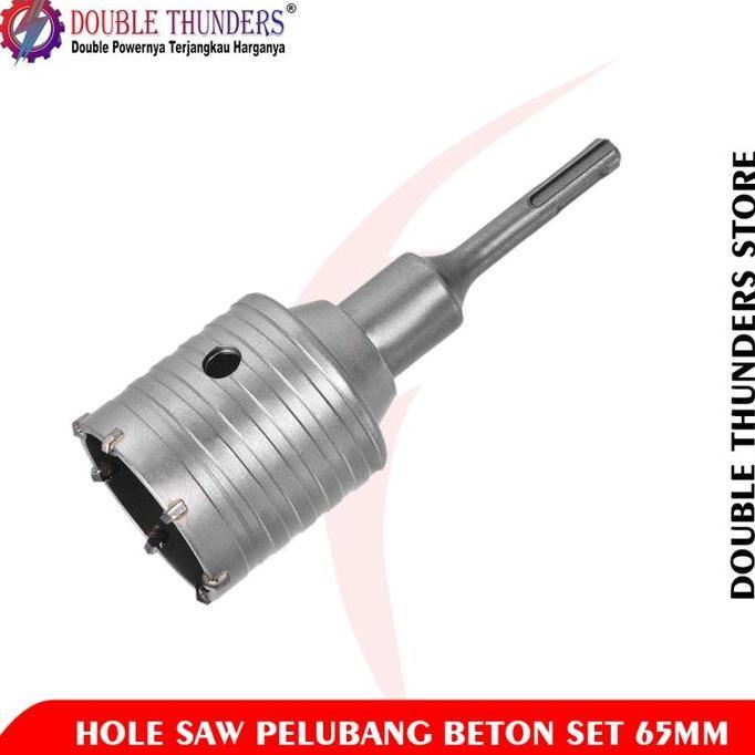 DT Hole Saw Beton Set 65MM Hole Saw Pelubang Beton Set 65mm
