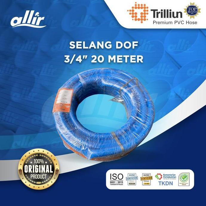 ALS Allir - Selang Trilliun Dof 3/4" x 20 Meter Kuat, Lentur & Multifungsi