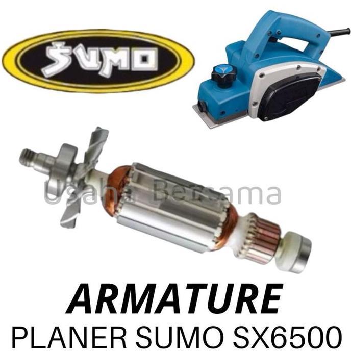 ARMATURE PLANER SUMO SX6500 ANGKER MESIN KETAM SUMO SX 6500 ROTOR SUMO PLANER SX6500 6500 TEMBAGA OR