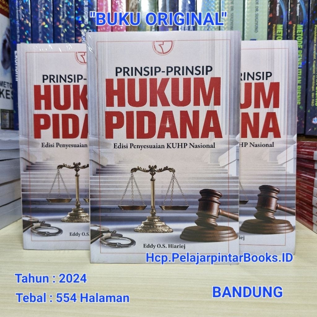 ORI - PRINSIP PRINSIP HUKUM PIDANA. EDDY O.S. HIARIEJ. ORIGINAL.