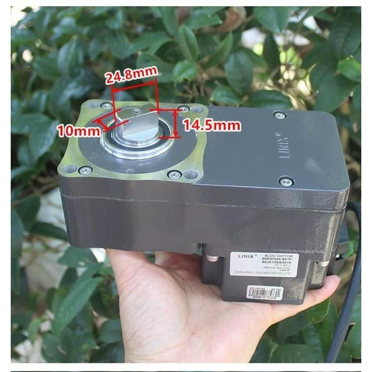 Motor Bldc Brushless Gear Box 24V Dc Gearbox 0.32N.M For Diy Dinamo