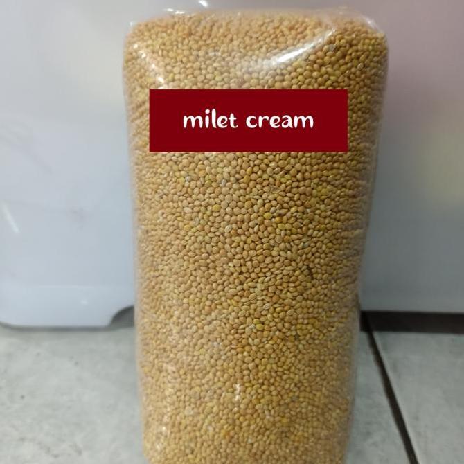 Milet Millet - Millet Putih - Pakan Burung Kiloan - Makanan Lovebird