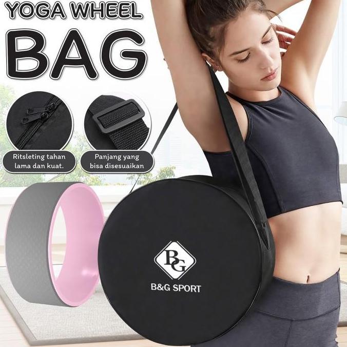 Seventee Yoga Wheel I Roller Yoga Plates + Tas