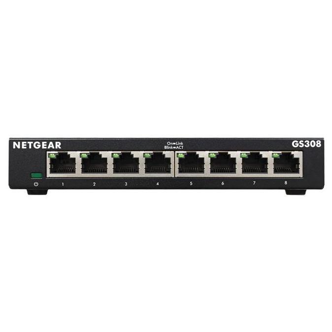 NETGEAR GS308 ( 8 Port Gigabit Ethernet Switch )