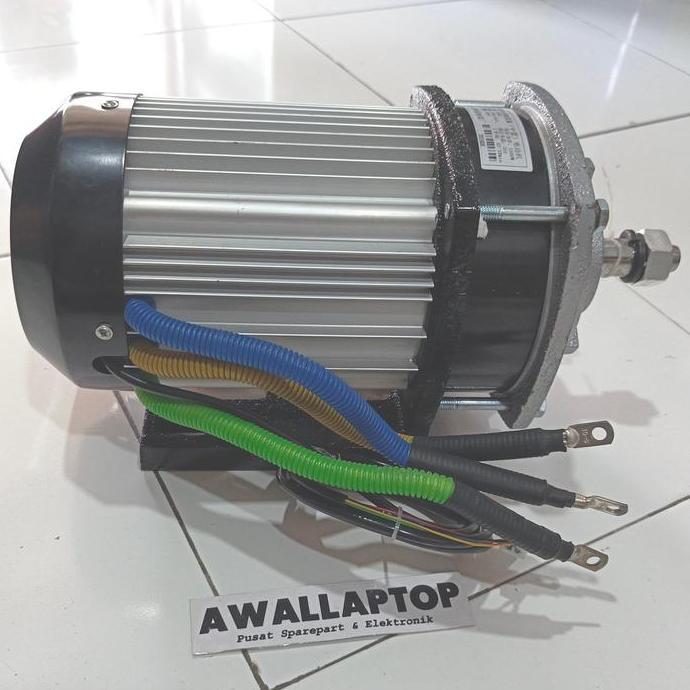 Bldc Gearbox 48V 1500W Motor Listrik Brusless Roda 3 Dinamo Listrik 3P