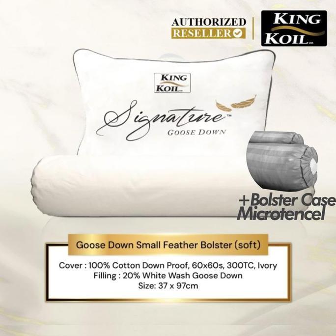 Rest- Guling Bulu Angsa Kingkoil Snature Goosedown - 20 Wwgd 1500 G Bolster King Koil Snature Goose 