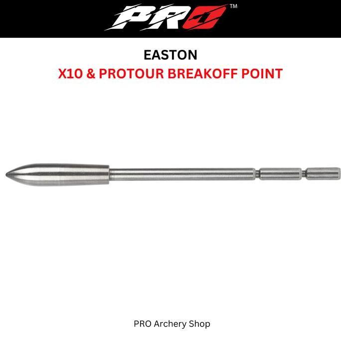 EASTON POINT ARROW X10 & PROTOUR / POIN ANAK PANAH EASTON X10 PROTOUR STAINLESS STEEL / ALAT PANAHAN