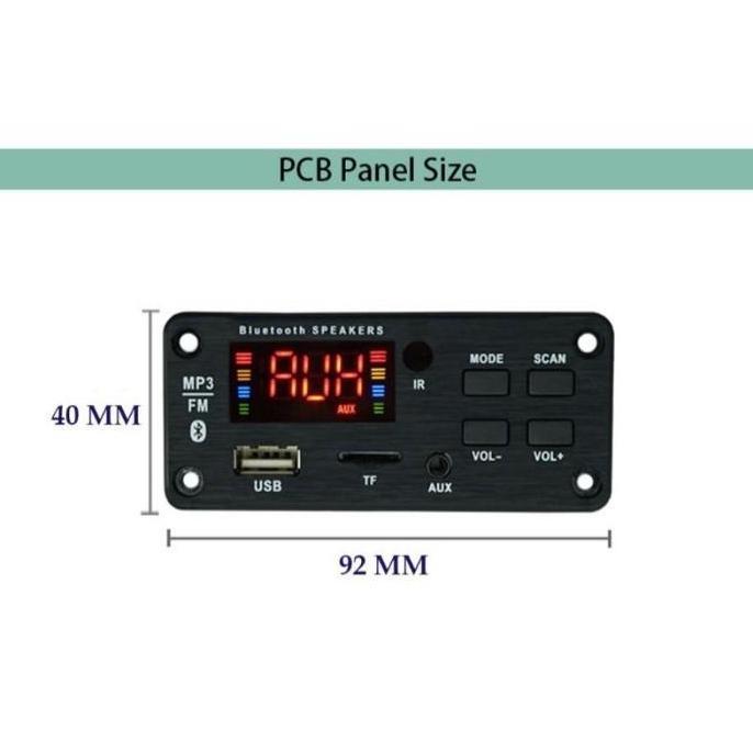 Module Modul Mp3 Kit Mp3 5.0 With Amplifier 2X25W Digital Radio