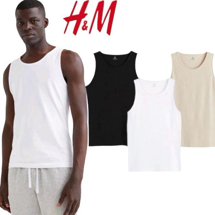 Kaos Singlet Hnm Polos / Tengtop Pria Polos / Kaos Lekbong Polos Keren