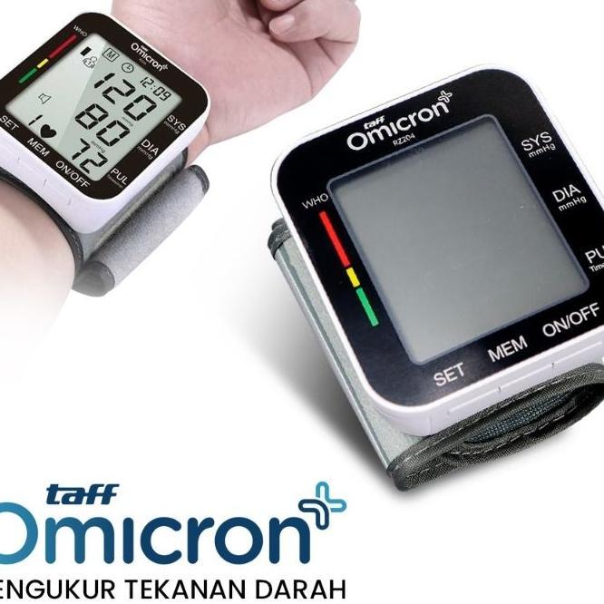 Taffomicron Pengukur Tekanan Darah Electronic Sphygmomanometer Voice - Rz204