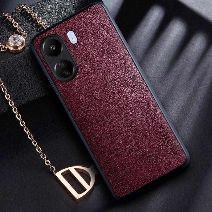 REDMI 13C CASE LEATHER AIORIA CASE AIORIA LEATHER