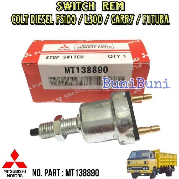 DR253 >> SWITCH REM PS100 / Swit Stop Rem Untuk Mobil Truk PS100 PS120 L300 / CARRY / FUTURA / KATAN