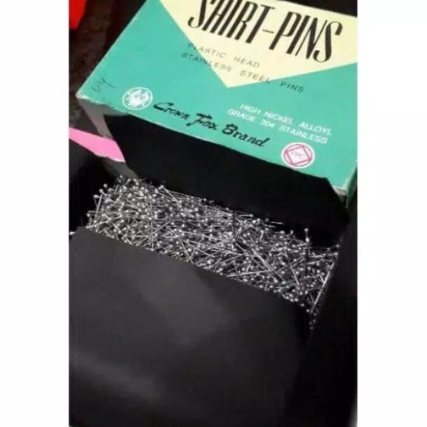 Jarum Pentul / Jarum Pentul Jilbab / Pentul Kepala Silver Perkotak