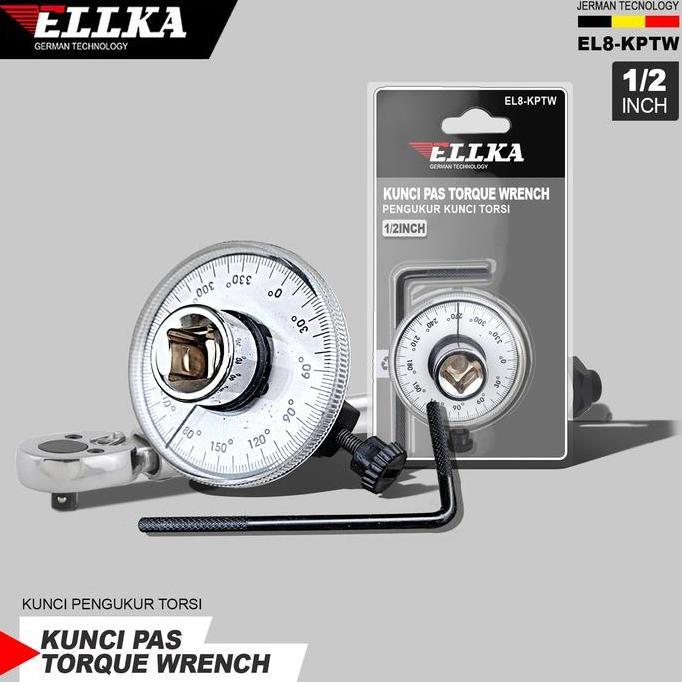 Kunci ukur derajat torsi shock meter - Torque Angle Gauge - sock meter