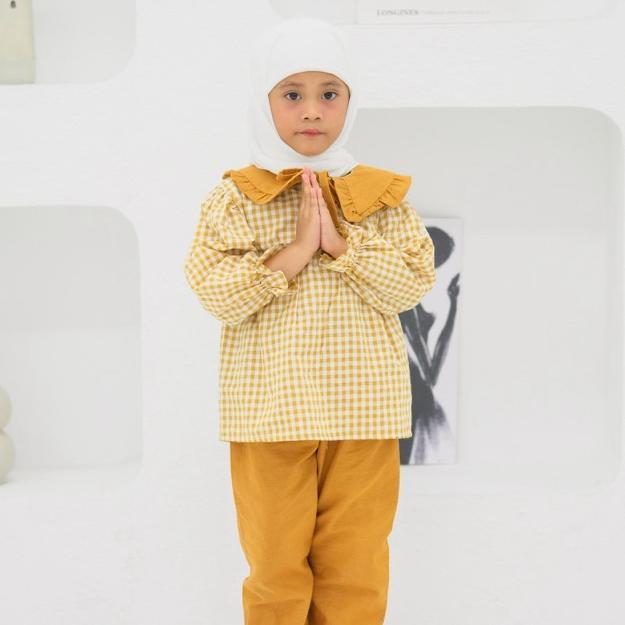 big promo damar & wulan set - 5.5 setelan muslim anak