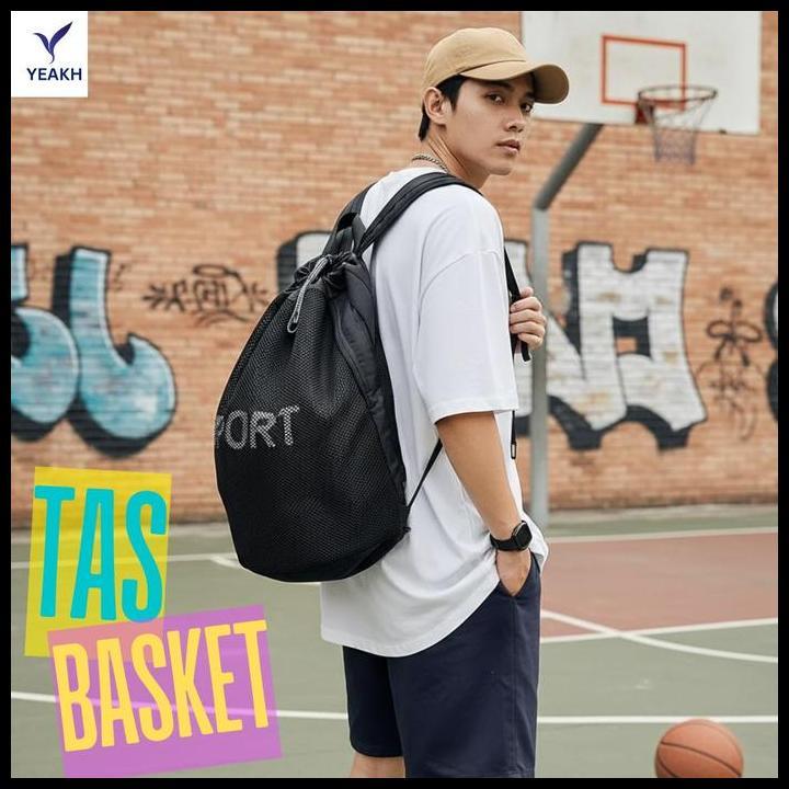 Best Seller Tas Bola Basket Besar Bisa Isi 2 Bola Basket Tas Futsal Sepatu Olahraga Traveling Anti A
